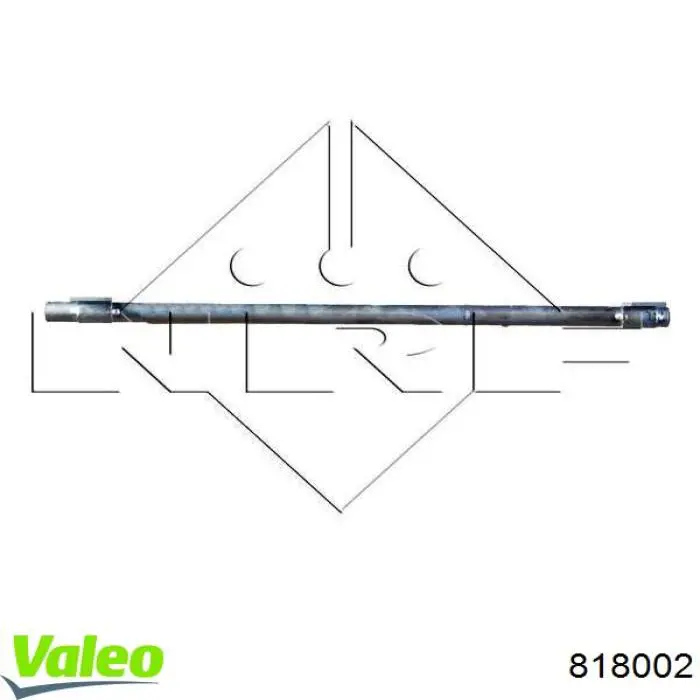 Конденсатор кондиціонера VALEO 818002 ціна, від 82.12 USD