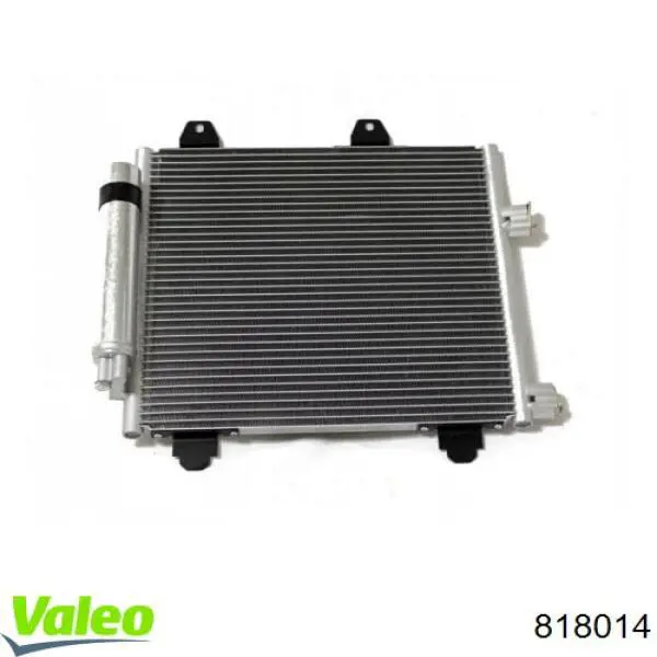 Радіатор кондиціонера 818014 VALEO