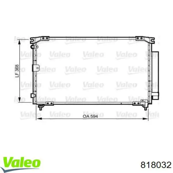 Конденсатор кондиціонера Toyota 8846044360 ціна, від 82.35 USD
