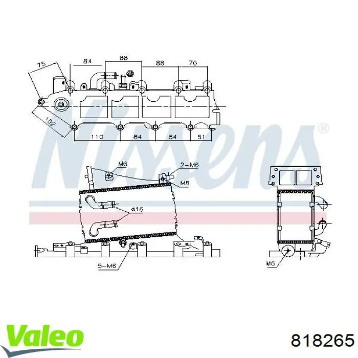 Купити 818265 VALEO Впускний колектор