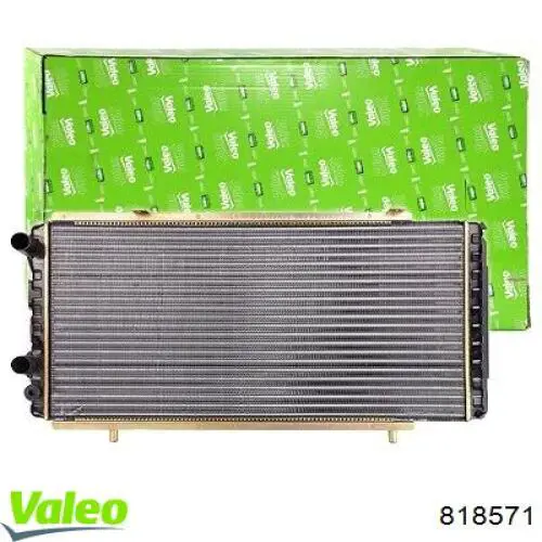 818571 VALEO Охолоджувач наддувочного повітря