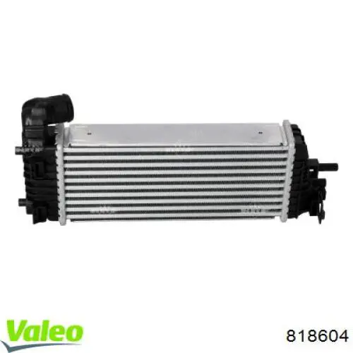 Радіатор интеркуллера 818604 VALEO