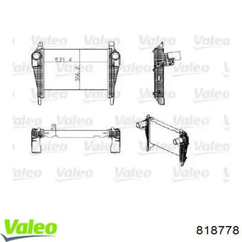 Інтеркулер 500380659 Iveco