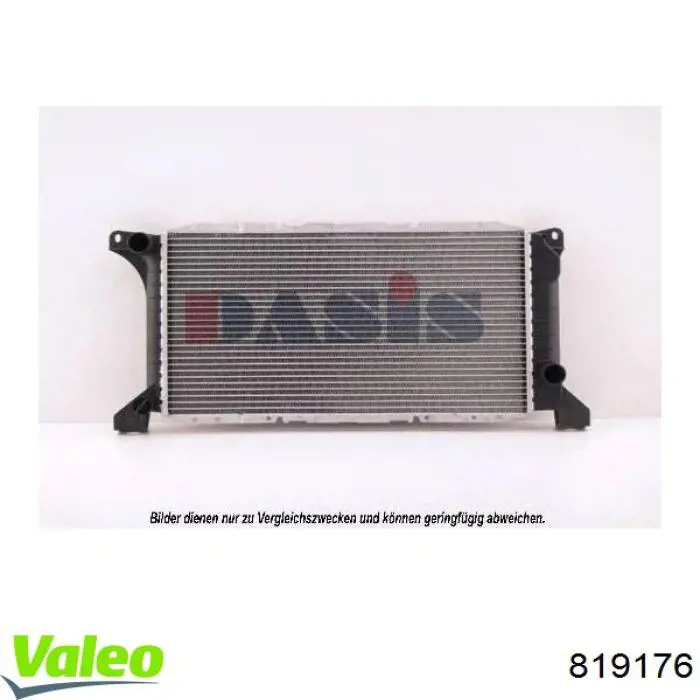 Купити 819176 VALEO Радіатор двигуна