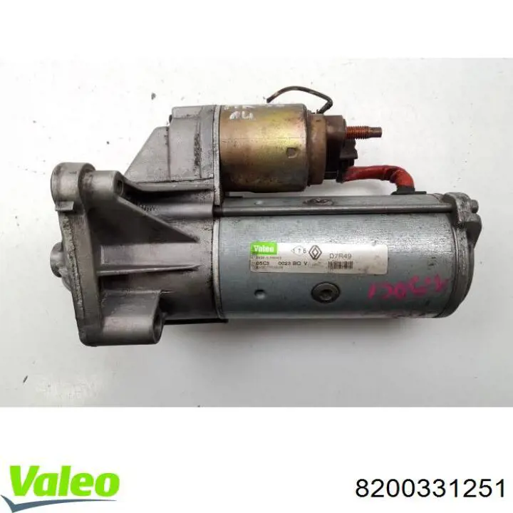 Стартер 8200331251 VALEO