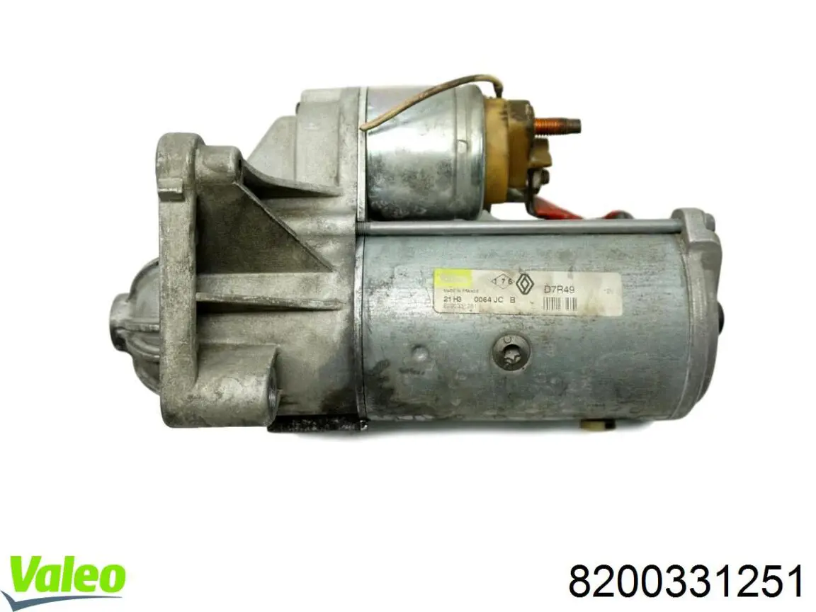 Купити 8200331251 VALEO Стартер