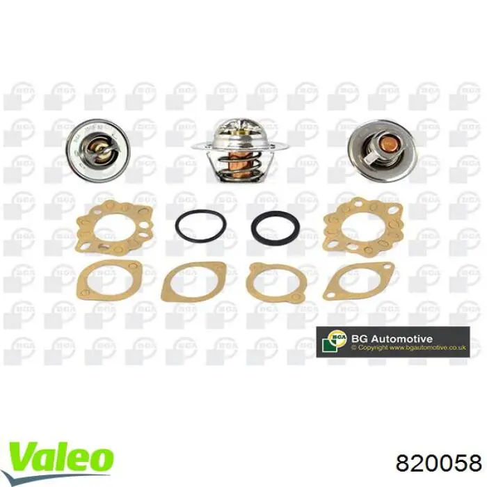 Автомобільний термостат VALEO 820058 ціна, від 10.87 USD