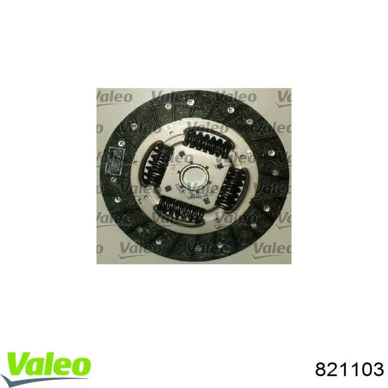 821103 VALEO комплект зчеплення (3 частини)