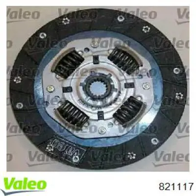 821117 VALEO комплект зчеплення (3 частини)