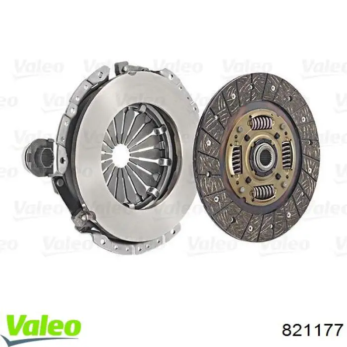 Комплект зчеплення (3 частини) VALEO 821177 ціна, від 139.07 USD