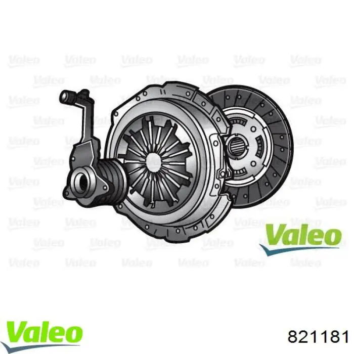 Комплект зчеплення (3 частини) 821181 VALEO