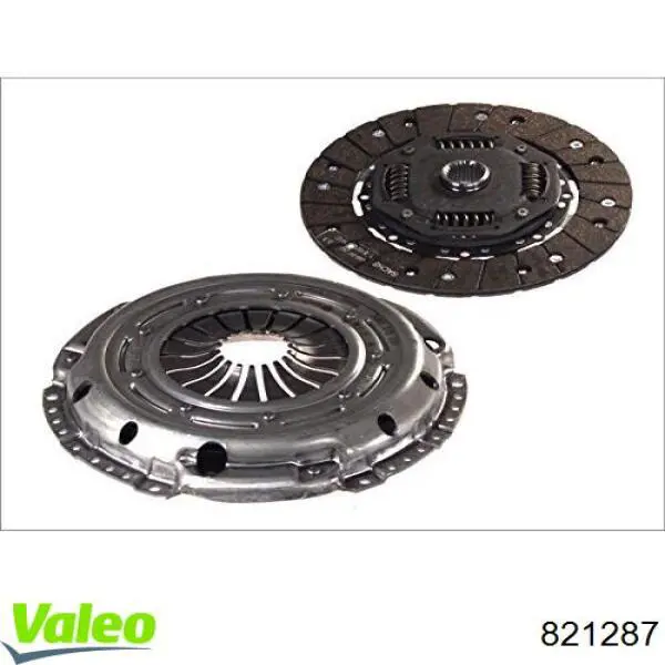 Комплект зчеплення (3 частини) VALEO 821287 ціна, від 124.58 USD