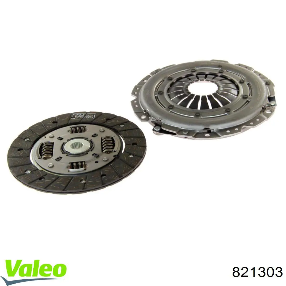 Купити 821303 VALEO Комплект зчеплення (диск, корзина, підшипник)