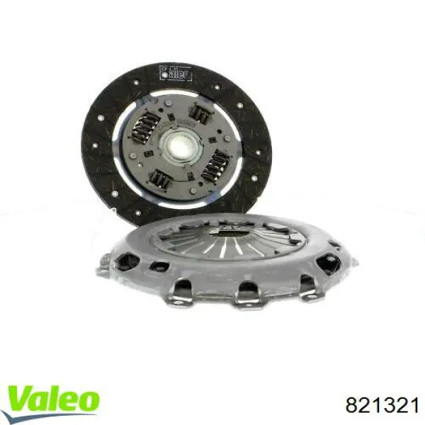 Комплект зчеплення (3 частини) VALEO 821321 ціна, від 90.08 USD