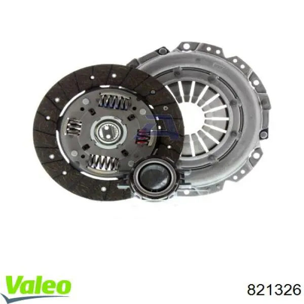 Комплект зчеплення (3 частини) VALEO 821326 ціна, від 188.41 USD