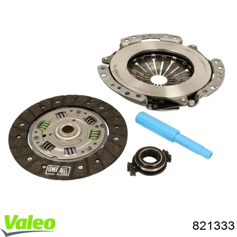 Купити 821333 VALEO Комплект зчеплення (диск, корзина, підшипник)