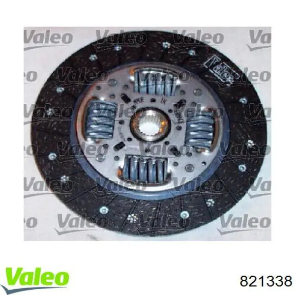 Комплект зчеплення (3 частини) VALEO 821338 ціна, від 189.86 USD