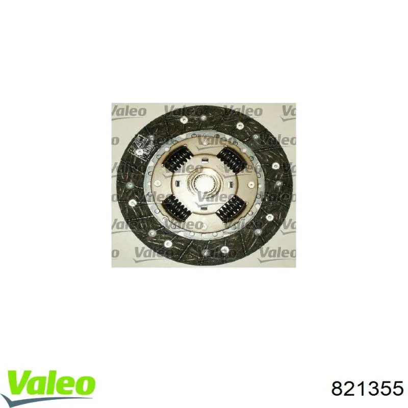 Комплект зчеплення (3 частини) VALEO 821355 ціна, від 61.83 USD