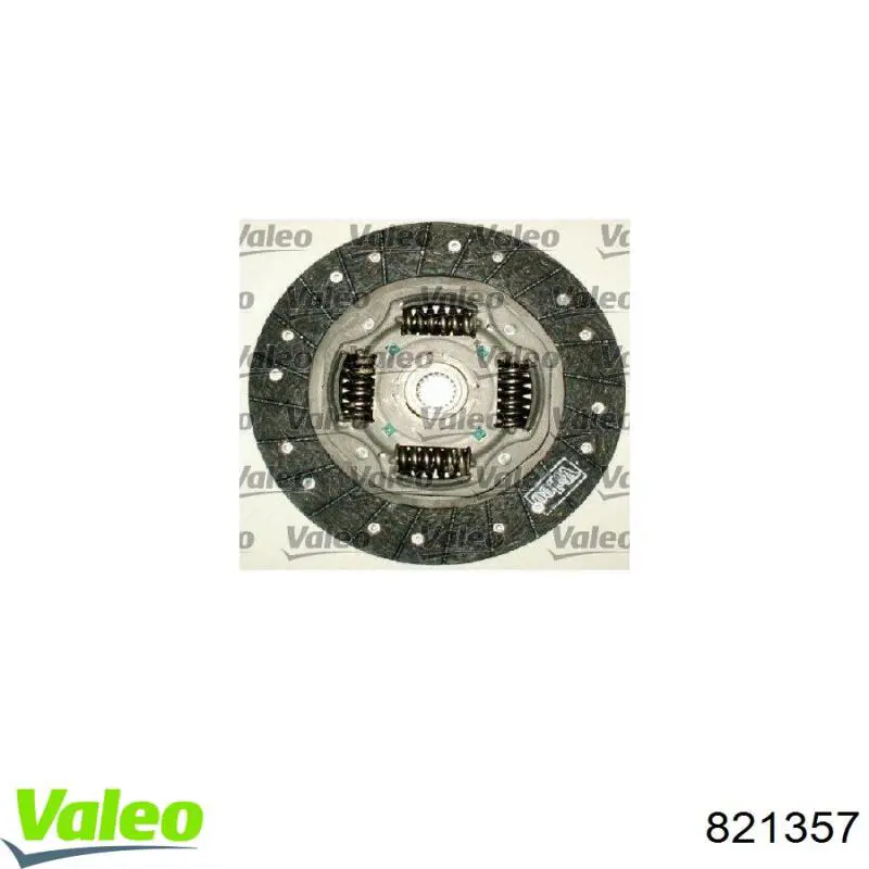 Купити 821357 VALEO Комплект зчеплення (диск, корзина, підшипник)