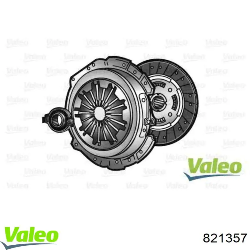 821357 VALEO Зчеплення в зборі