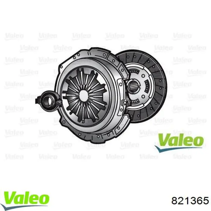 821365 VALEO Зчеплення в зборі