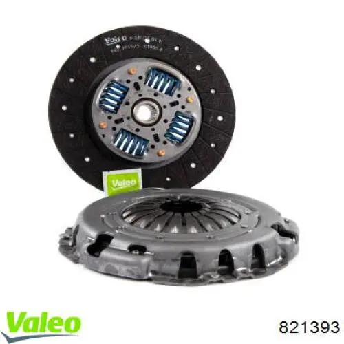Комплект зчеплення (3 частини) VALEO 821393 ціна, від 168.84 USD