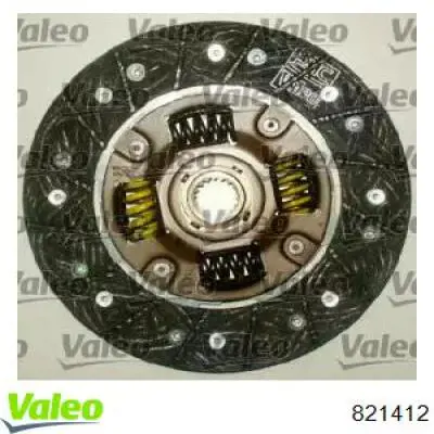 Комплект зчеплення (3 частини) VALEO 821412 ціна, від 71.00 USD