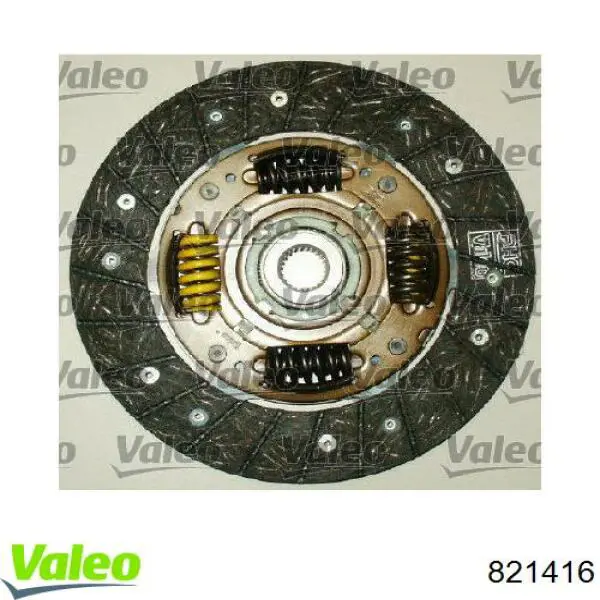 Комплект зчеплення (3 частини) VALEO 821416 ціна, від 92.22 USD