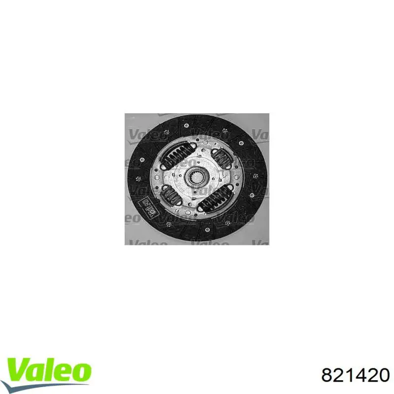 Комплект зчеплення (3 частини) VALEO 821420 ціна, від 108.66 USD