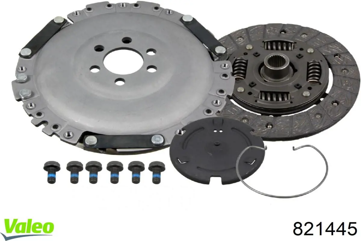 Комплект зчеплення (3 частини) VALEO 821445 ціна, від 99.01 USD