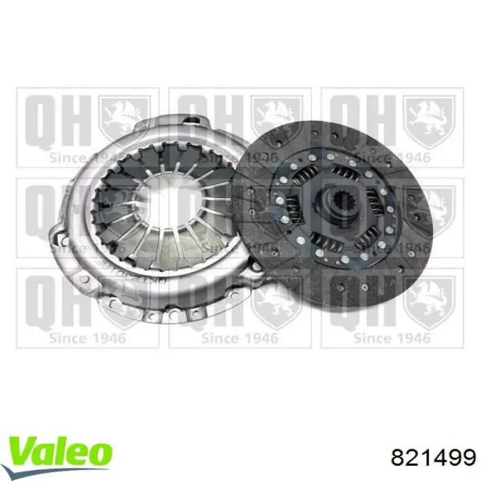 821499 VALEO Зчеплення в зборі