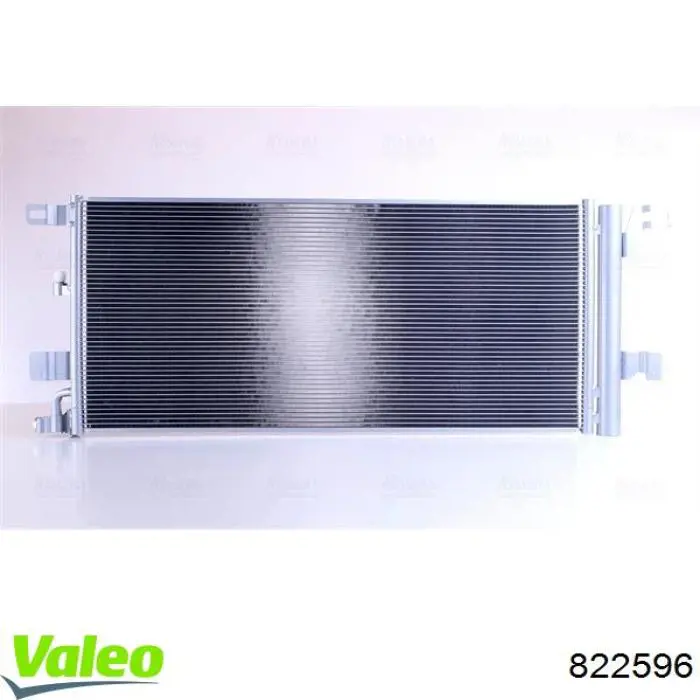 822596 VALEO радіатор кондиціонера