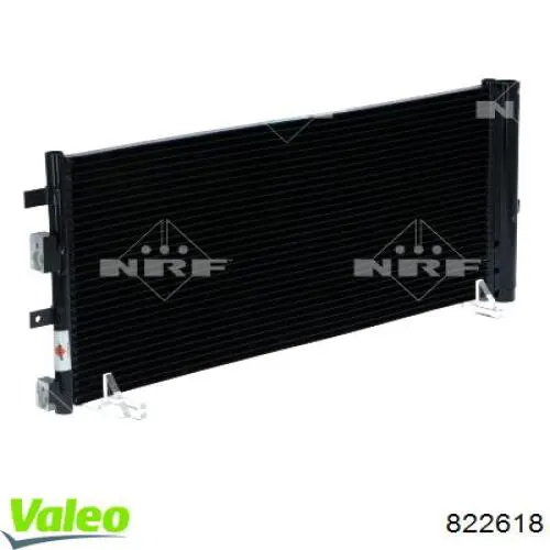 Радіатор кондиціонера 822618 VALEO