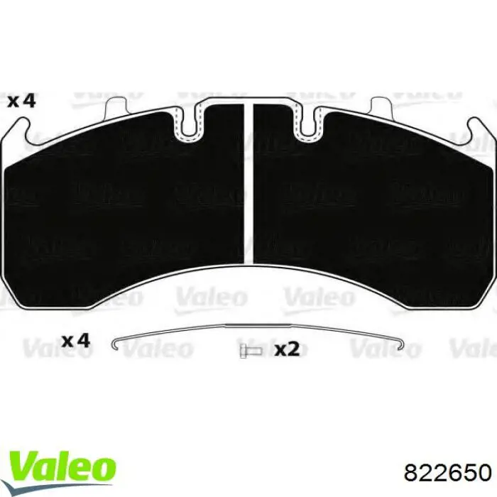 822650 VALEO Конденсатор