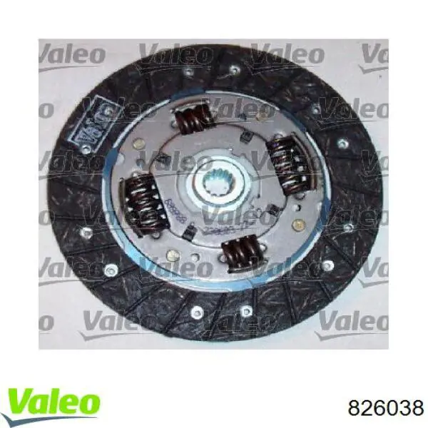 826038 VALEO Зчеплення в зборі