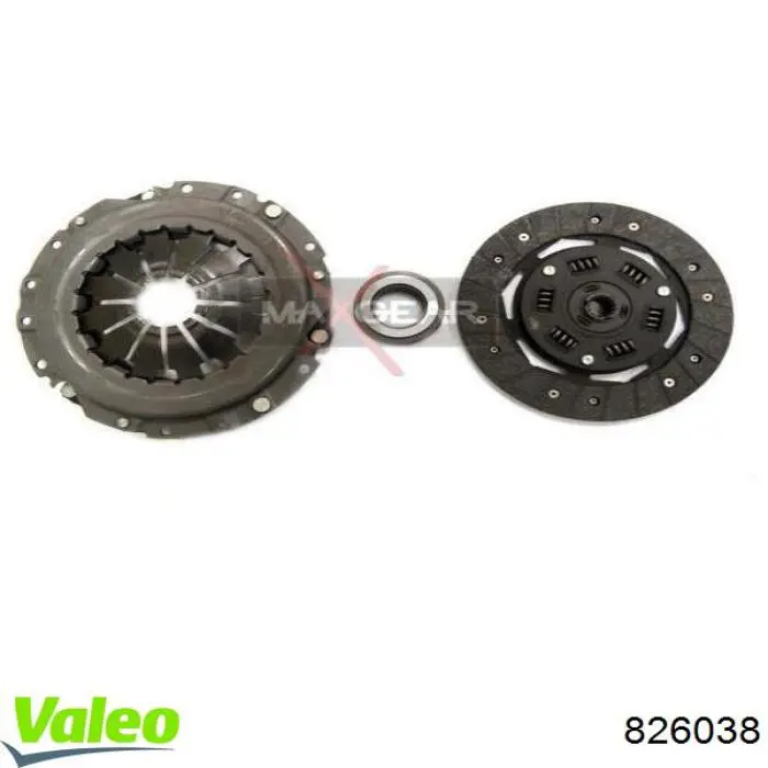 Комплект зчеплення (3 частини) VALEO 826038 ціна, від 75.29 USD