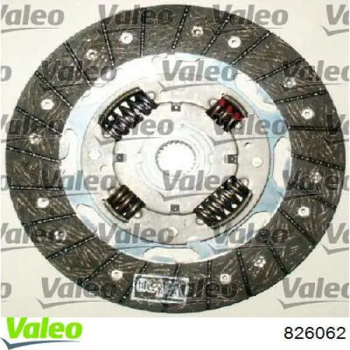 Купити 826062 VALEO Комплект зчеплення (диск, корзина, підшипник)