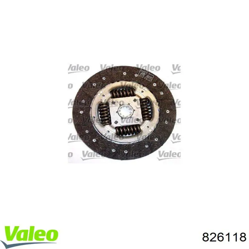 Комплект зчеплення (3 частини) VALEO 826118 ціна, від 242.52 USD