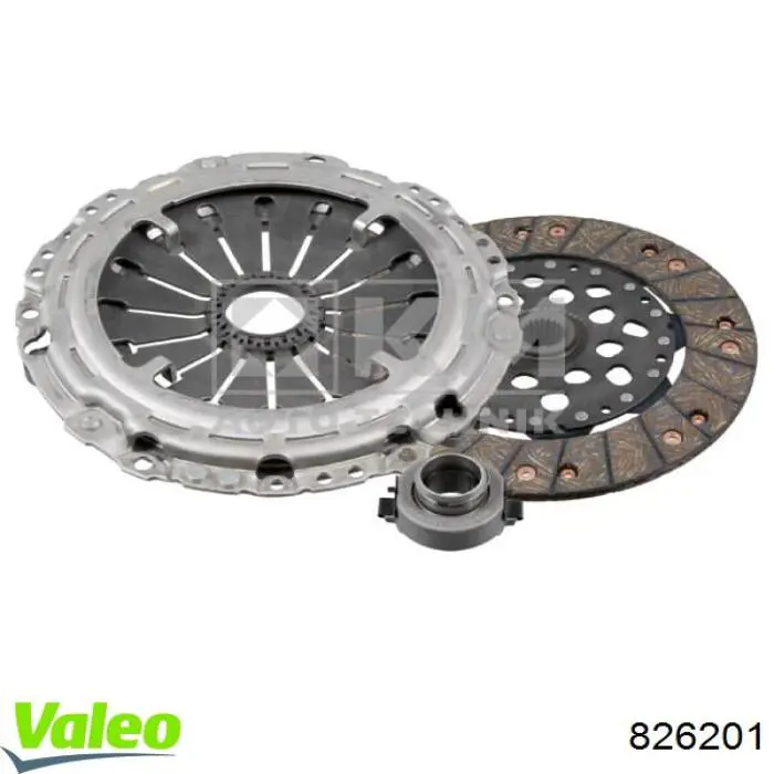 Комплект зчеплення (3 частини) VALEO 826201 ціна, від 104.49 USD