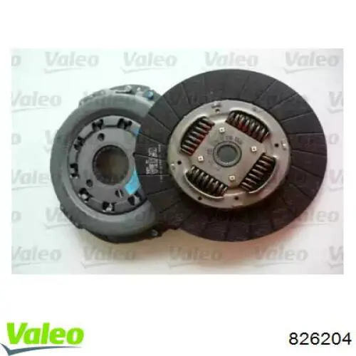 Купити 826204 VALEO Комплект зчеплення (диск, корзина, підшипник)