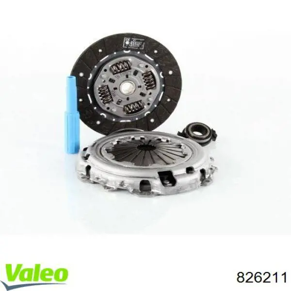 Купити 826211 VALEO Комплект зчеплення (диск, корзина, підшипник)
