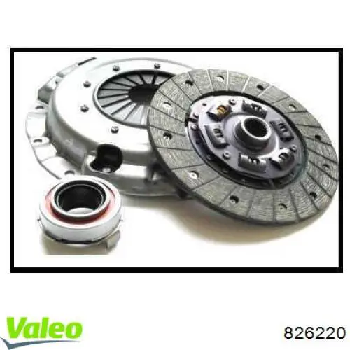 Комплект зчеплення (3 частини) VALEO 826220 ціна, від 92.08 USD