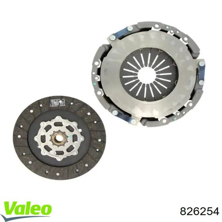 Комплект зчеплення (3 частини) VALEO 826254 ціна, від 242.08 USD