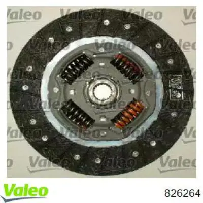 Купити 826264 VALEO Комплект зчеплення (диск, корзина, підшипник)