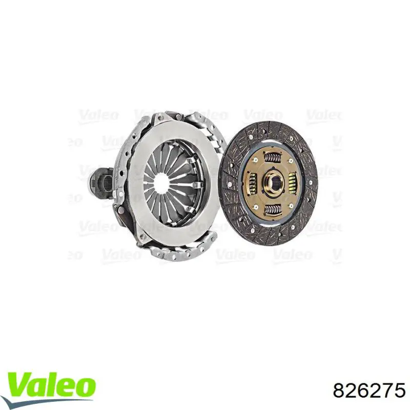 Комплект зчеплення (3 частини) VALEO 826275 ціна, від 57.18 USD