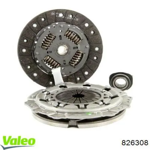 Купити 826308 VALEO Комплект зчеплення (диск, корзина, підшипник)