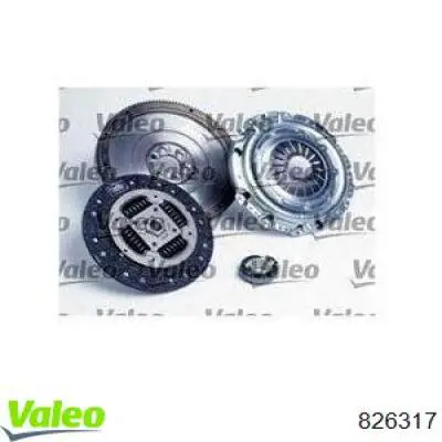 Купити 826317 VALEO Комплект зчеплення (диск, корзина, підшипник)