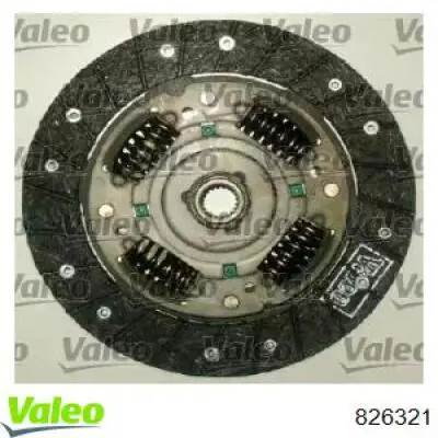 826321 VALEO комплект зчеплення (3 частини)