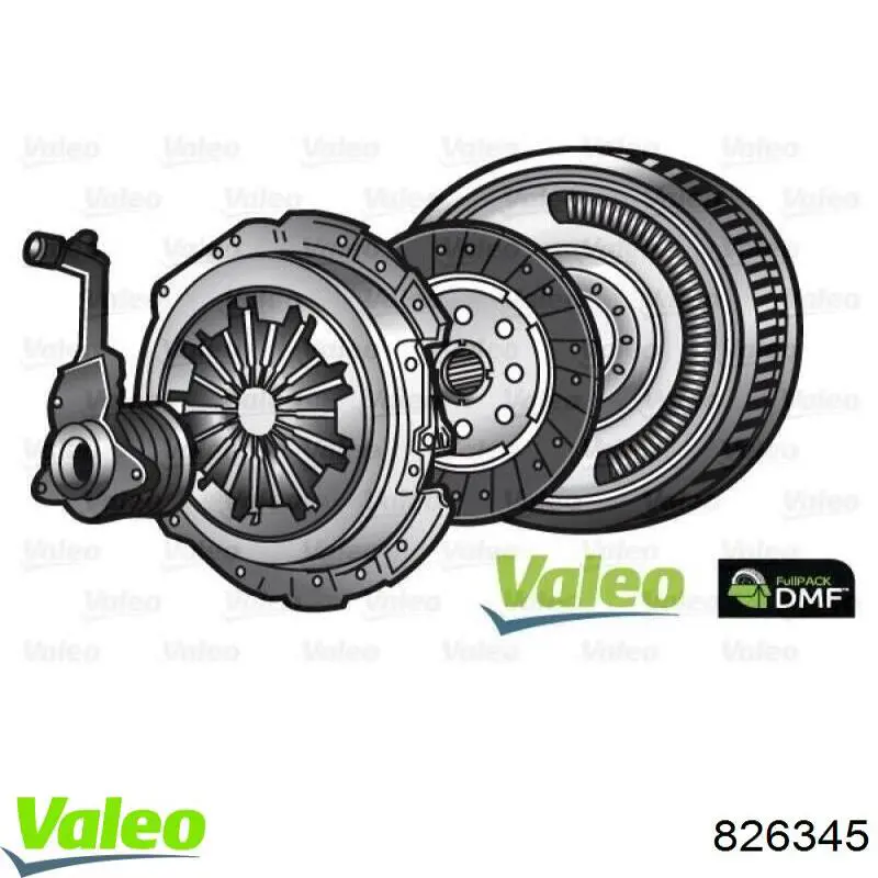 826345 VALEO Зчеплення в зборі