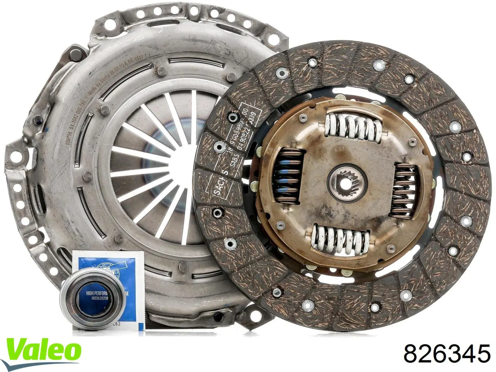 Комплект зчеплення  VALEO 826345